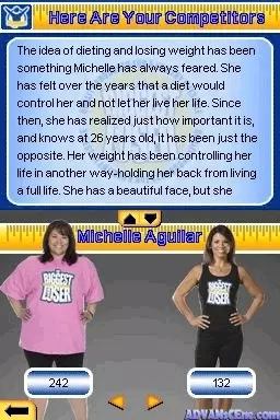 Image n° 3 - screenshots : Biggest Loser USA, The (DSi Enhanced)